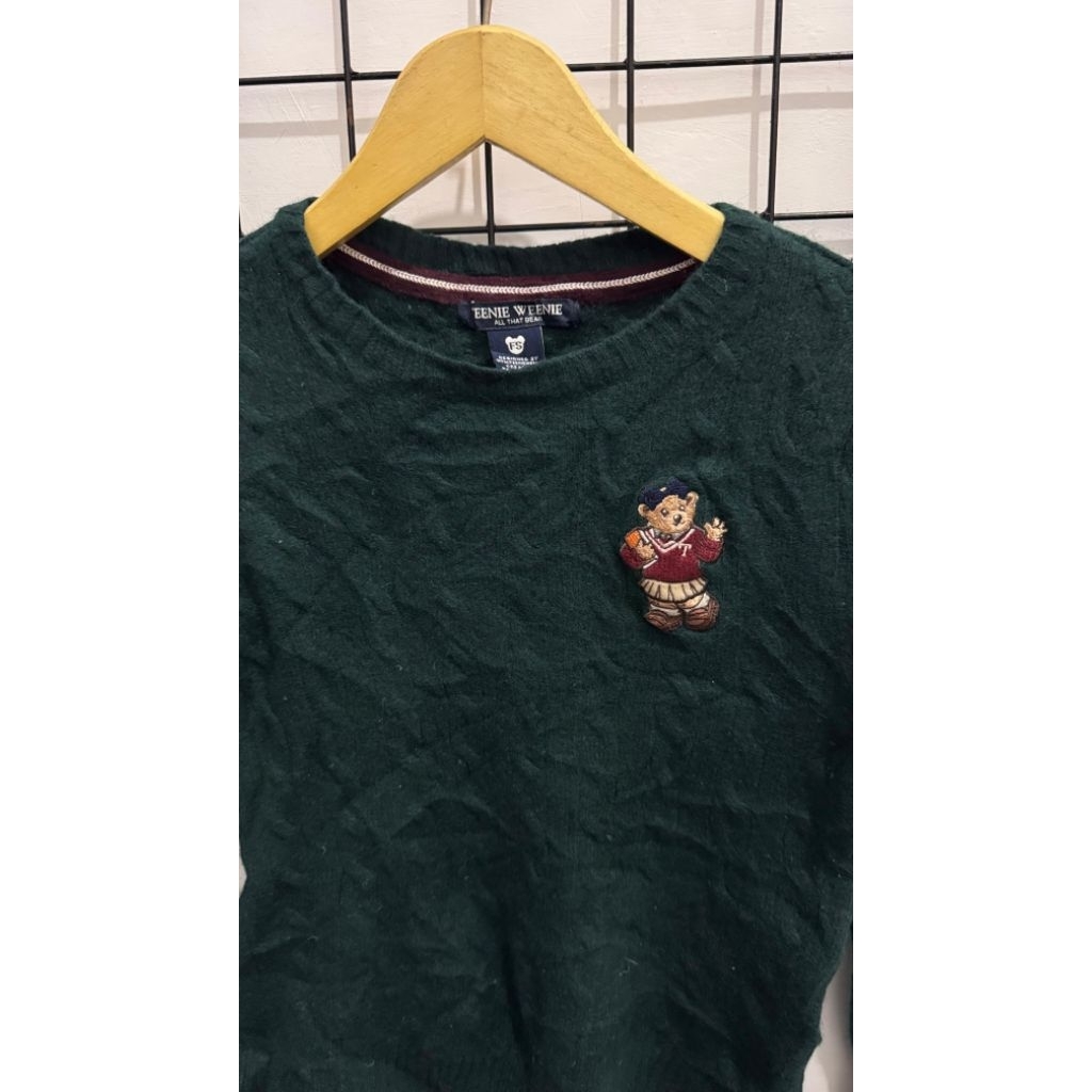 sweater kepang teenie weenie beruang