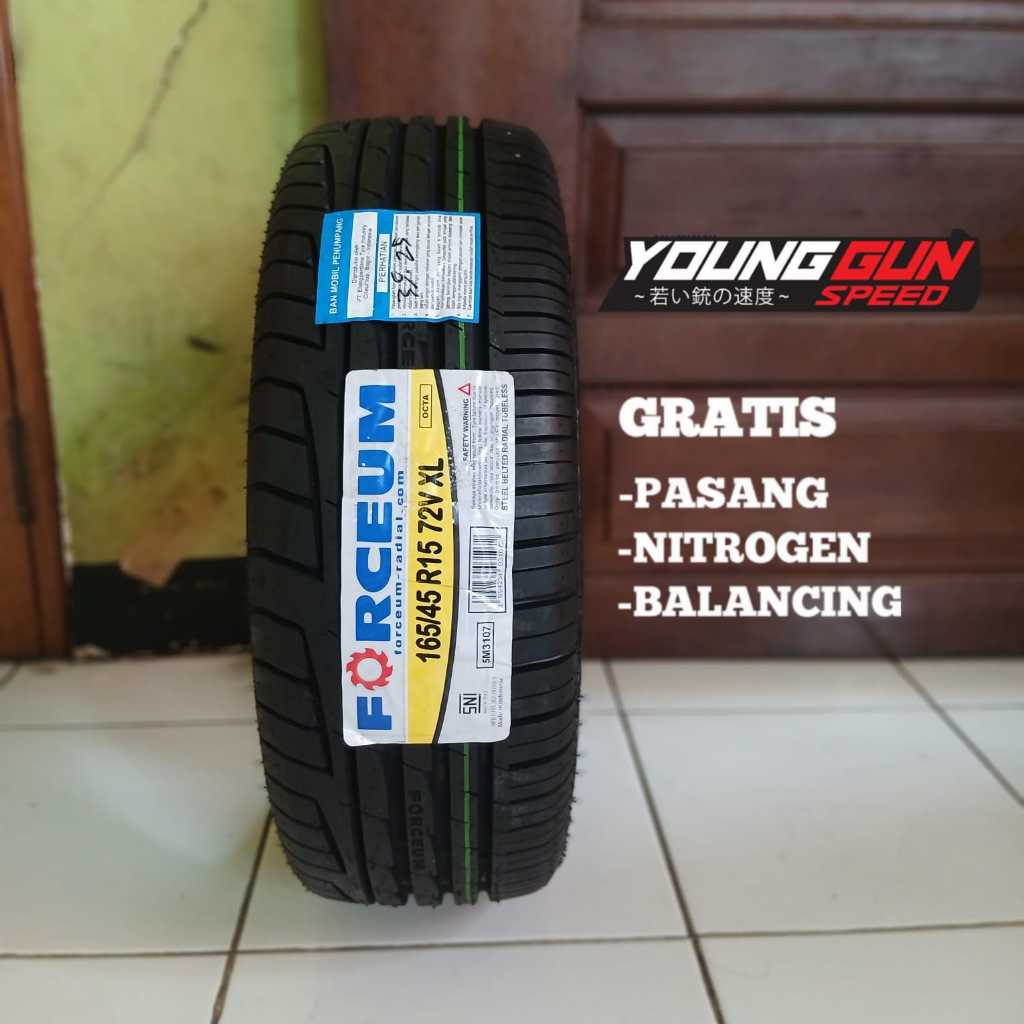 ban mobil 165 45 r15 merk forceum octa ban mobil city car ring 15 165/45 kualitas terbaik