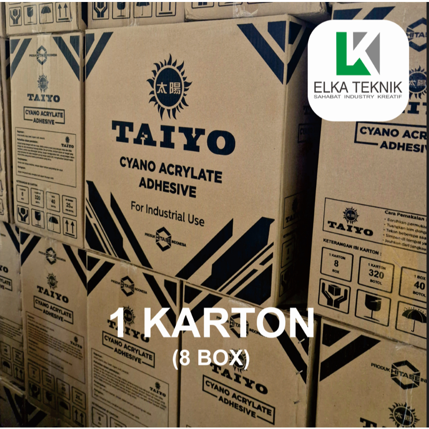 [kemasan lama] LEM TETES TAIYO BESAR (1 KARTON)