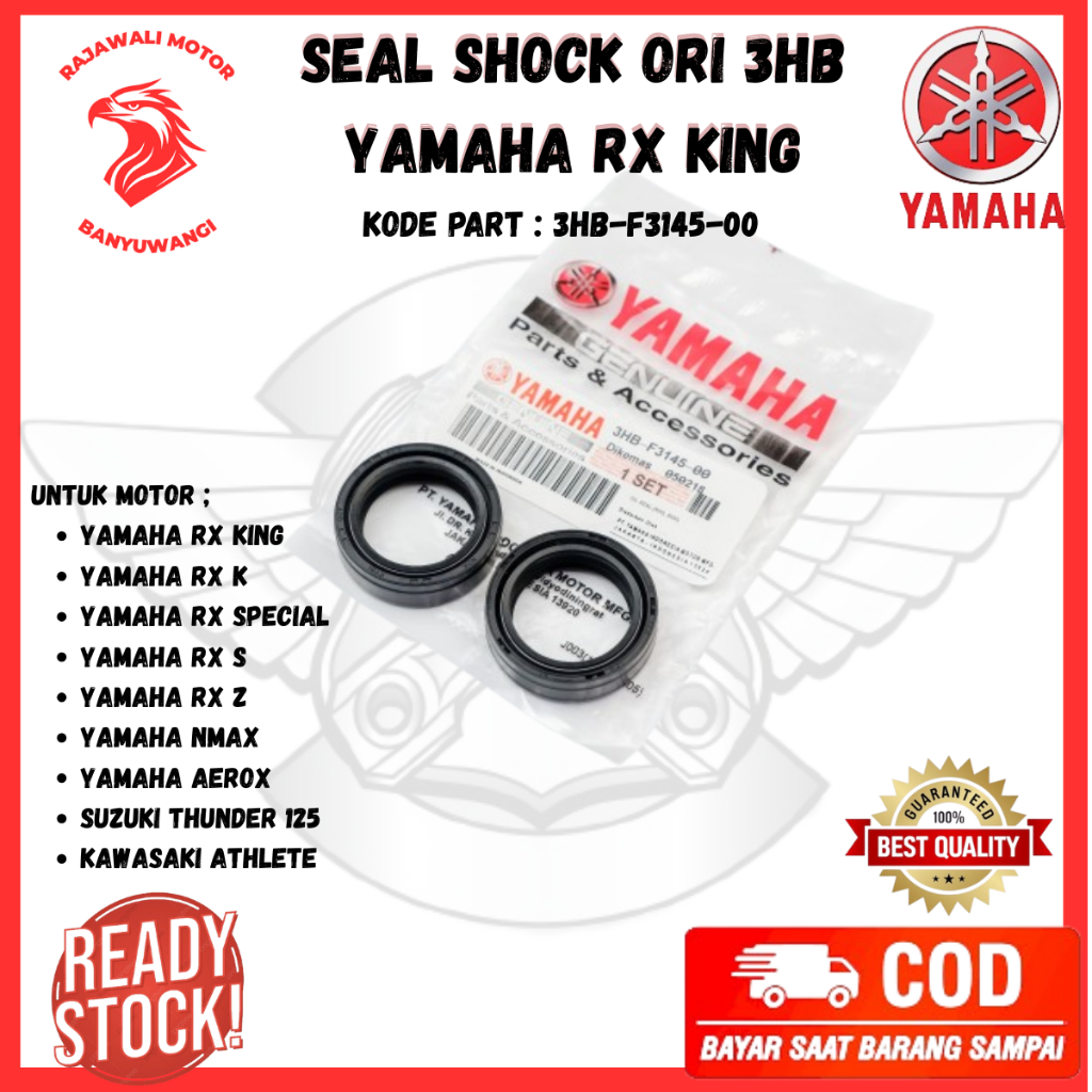 seal shock depan rx king ori - sil sok rx king depan - seal shock depan rx king ori - 3HB-F3145-00