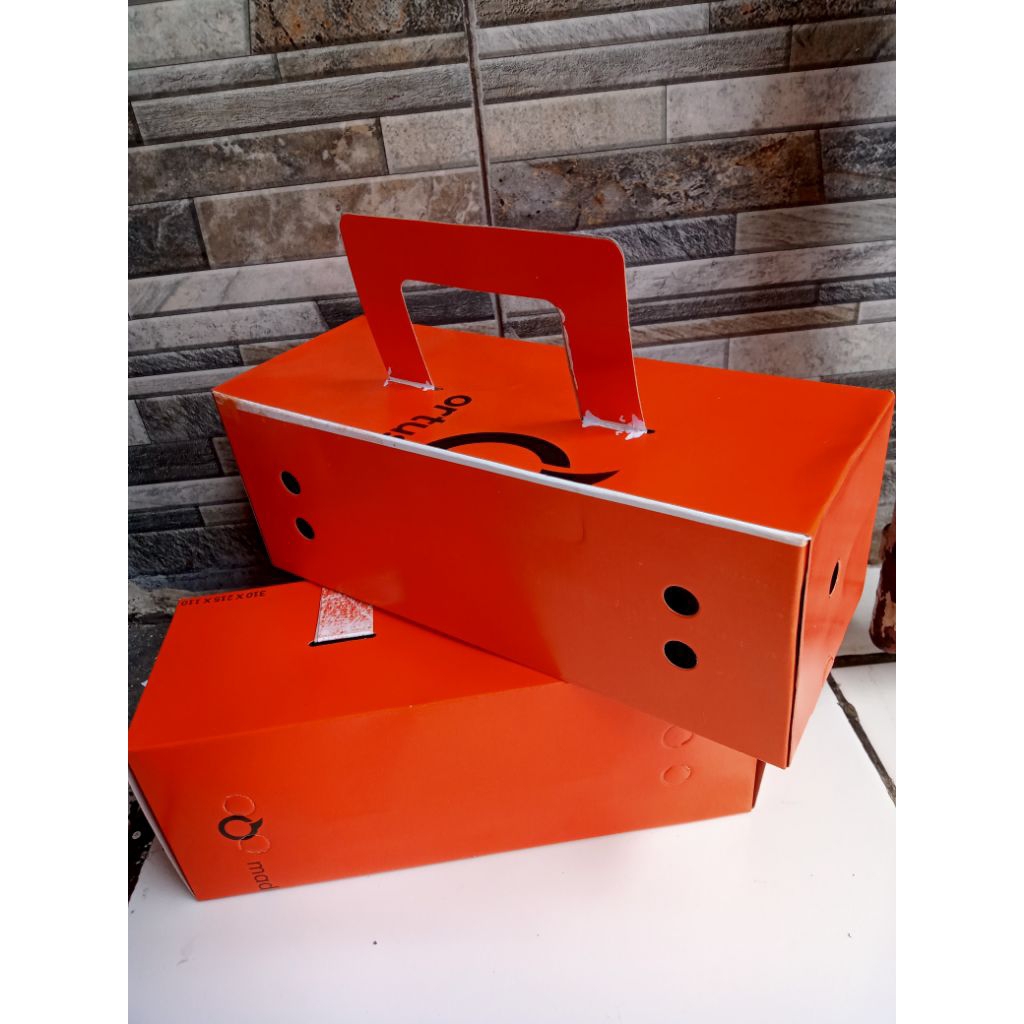 kotak kardus bawa burung