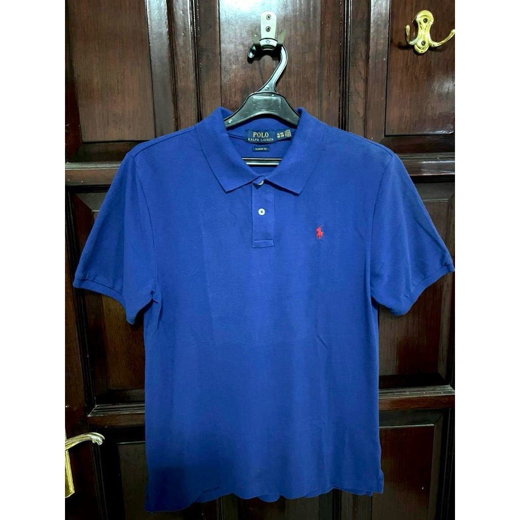 Polo Ralph Lauren Original Ori Size M PxL 68x48cm Brand Preloved Baju Kaos Shirt Kemeja Cowok Pria M
