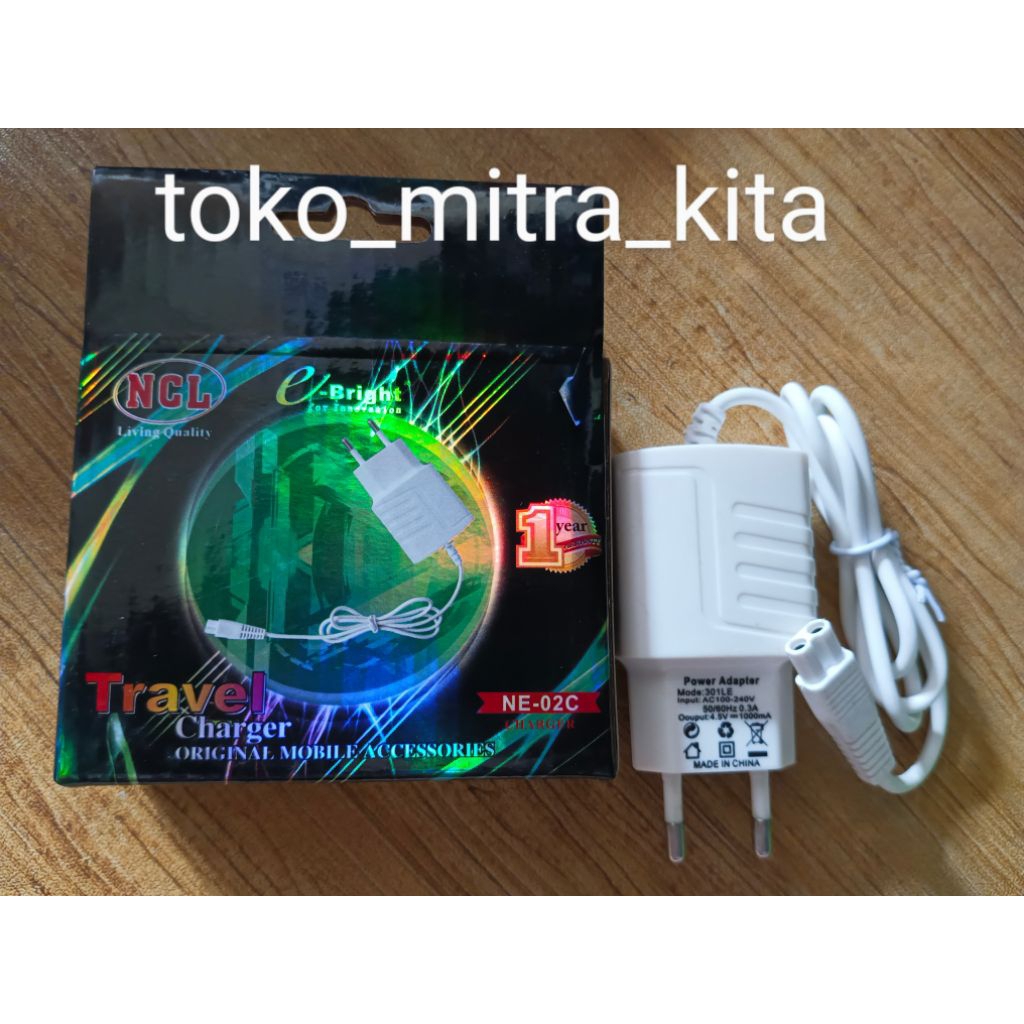 Charger/ Cas Senter Kepala NCL NE-02C
