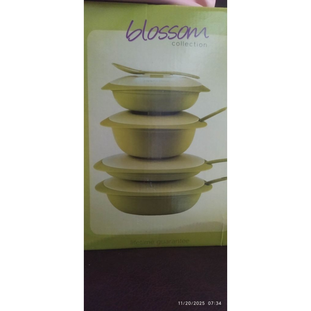 Set blossom Tupperware