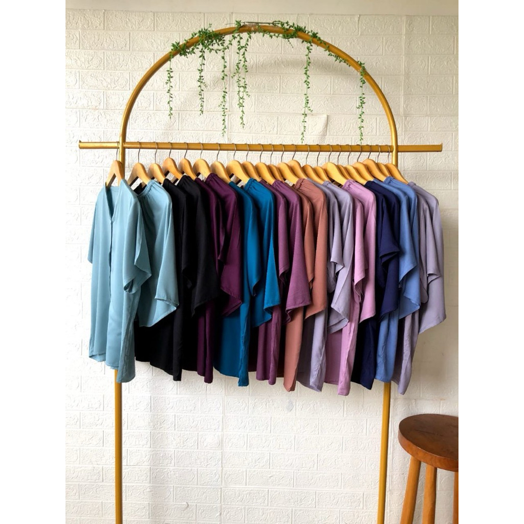 Piyama pendek / one set pendek / piyama rayon twill / one set pendek rayon twill / one set polos / p