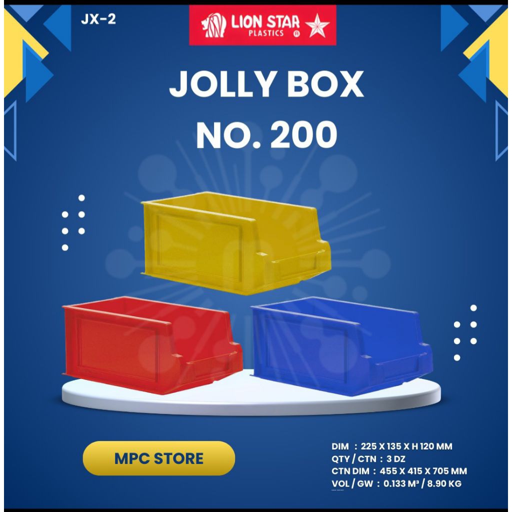 Jolly box 200 Lionstar (jx-2)