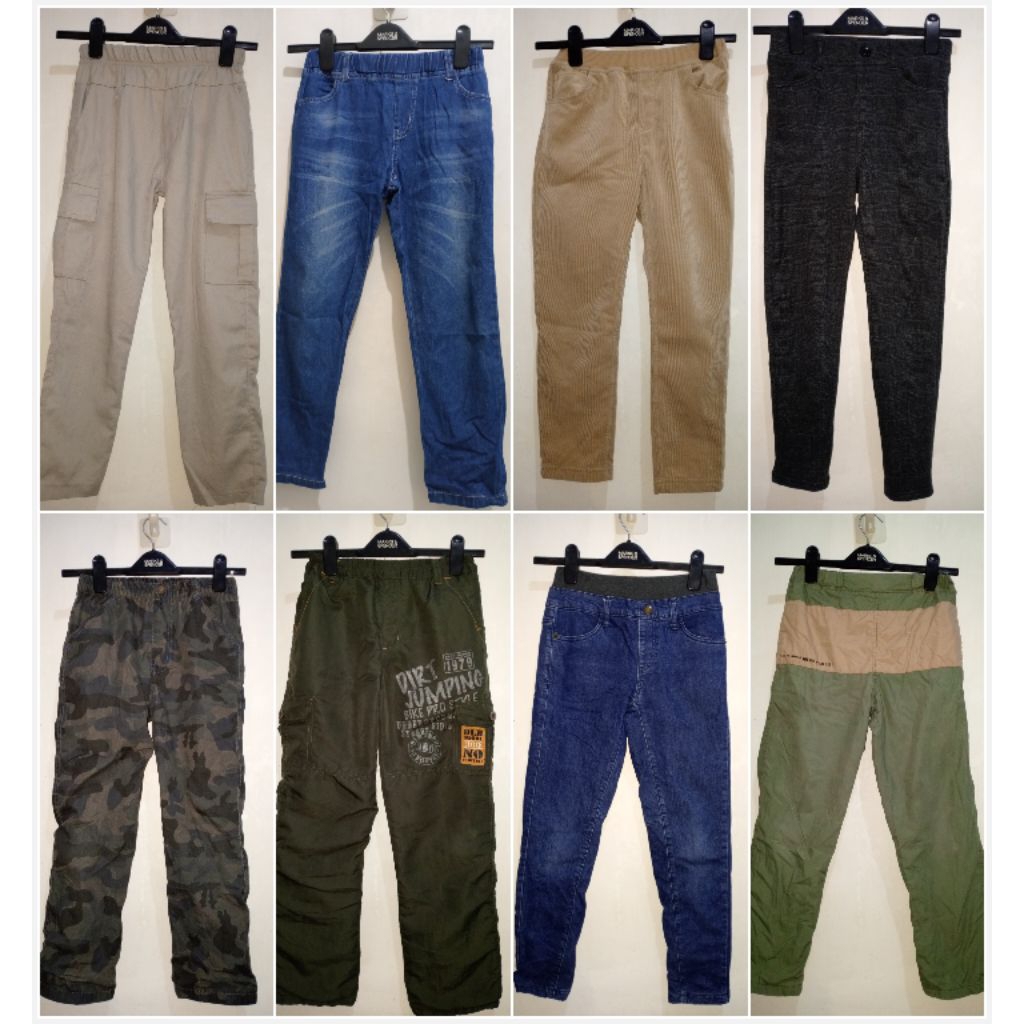 Celana CHINO CARGO JEANS CORDU PREMIUM (second)