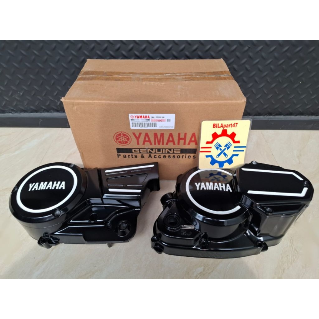 Bak Kalter Bak Kopling Blok Set Sepasang Kiri Kanan Yamaha Rx King Rxking Rx-King New Hitam (3KA)