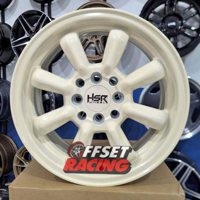 Velg Ring 15 Terbaru HSR MOROTAI Velg Mobil Ring 15 Lebar 6,5 Brio Karimun Agya Ayla Xenia