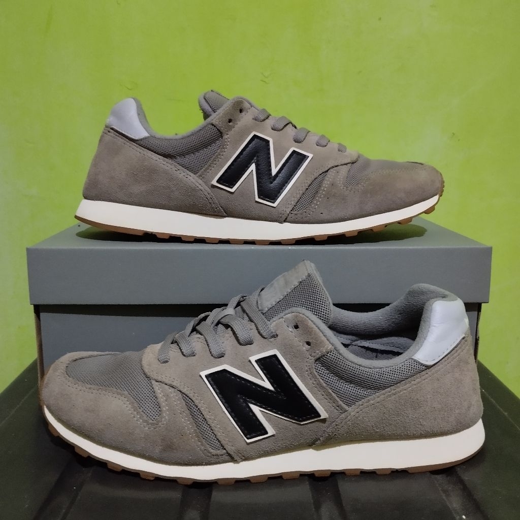 Sepatu Sneakers Casual New Balance NB 373 Grey Original