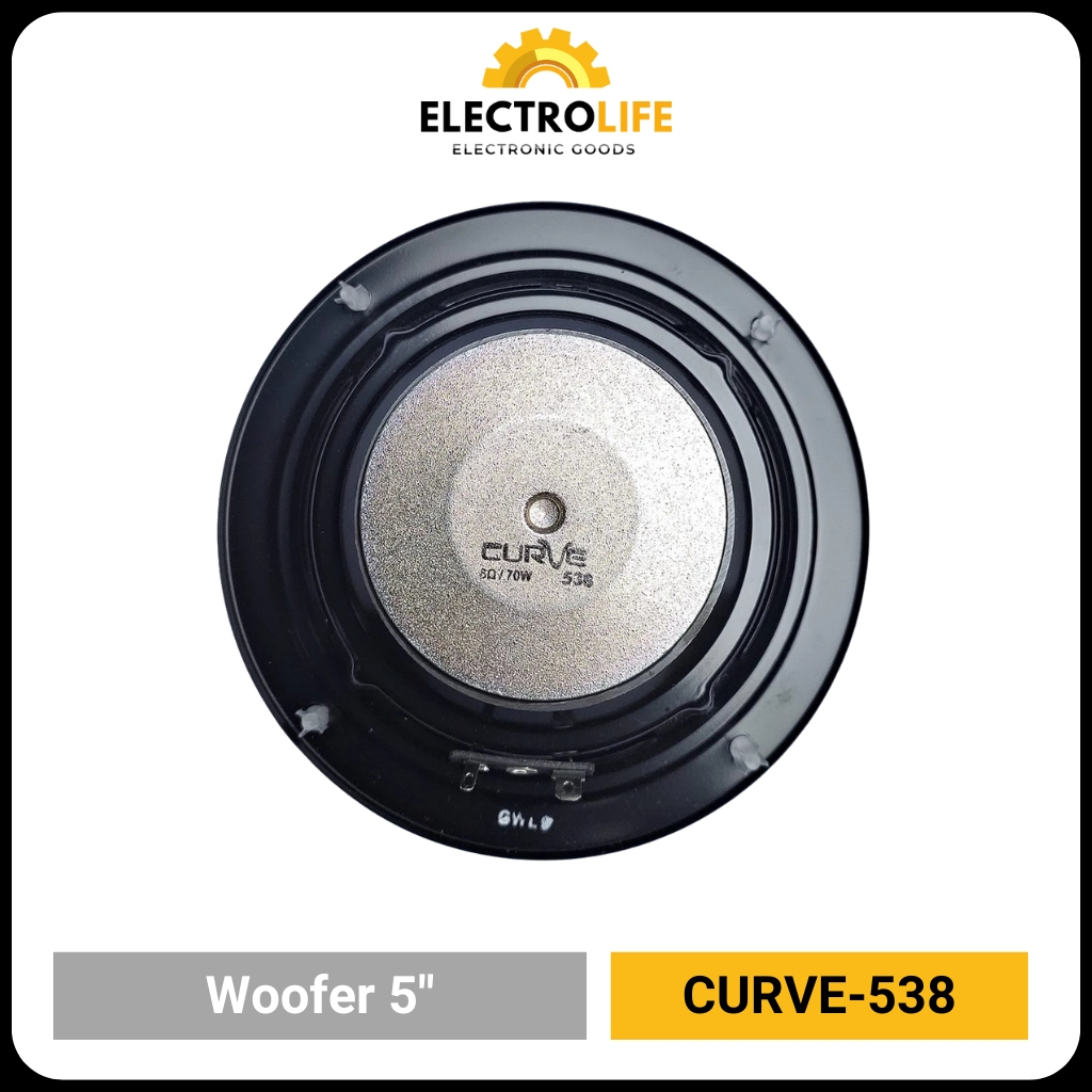 Curve 538 Speaker Subwoofer 5 inch 30 watt