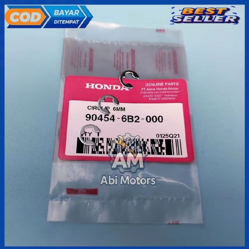 CLIP KAMPAS GANDA HONDA BEAT / KLIP PENGUNCI KAMPAS KOPLING GANDA HONDA BEAT / SNAPRING KAMPAS GANDA