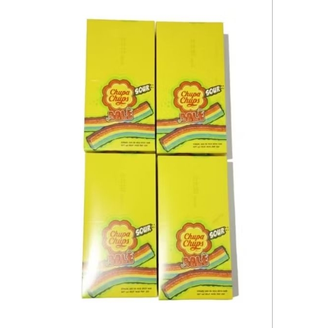 PERMEN CHUPA CHUPS JELLY SOUR BELT 168G