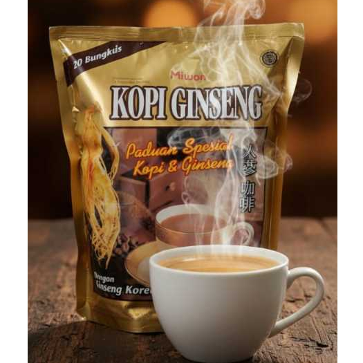 Kopi Ginseng Miwon 20 sachet