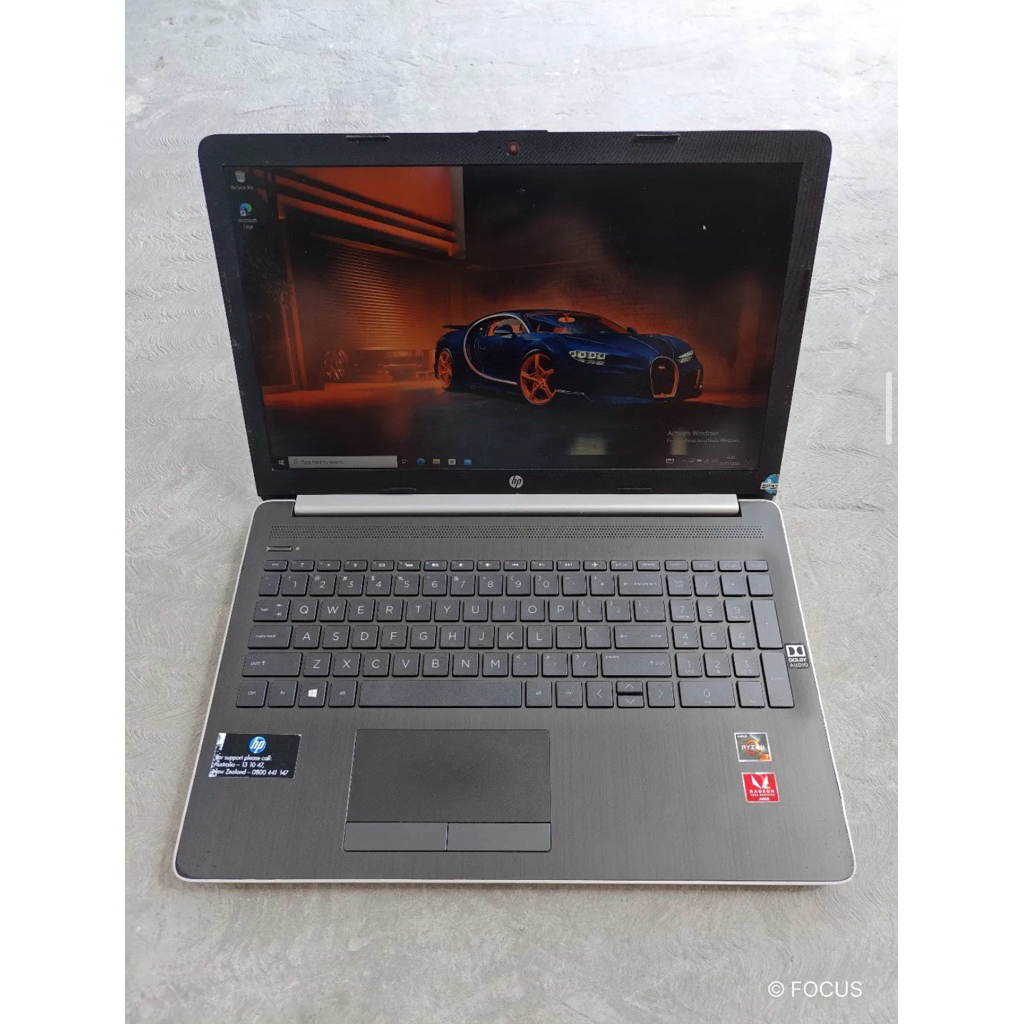 LAPTOP HP 15 RYZEN 7 3700U 16GB 256GB 16 INCH