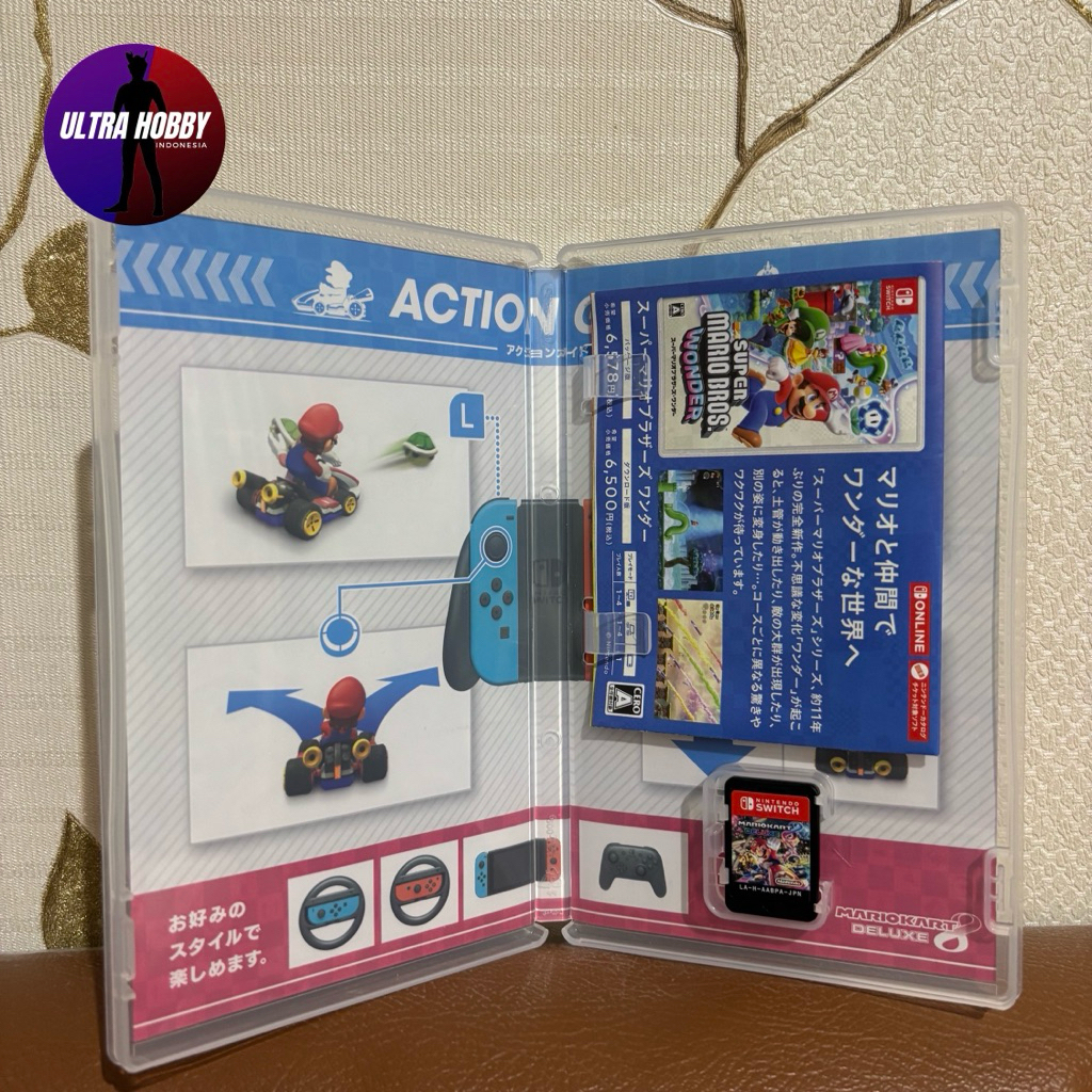 (BEKAS) Kaset Nintendo Switch Mario Kart Deluxe 8 Reg JP