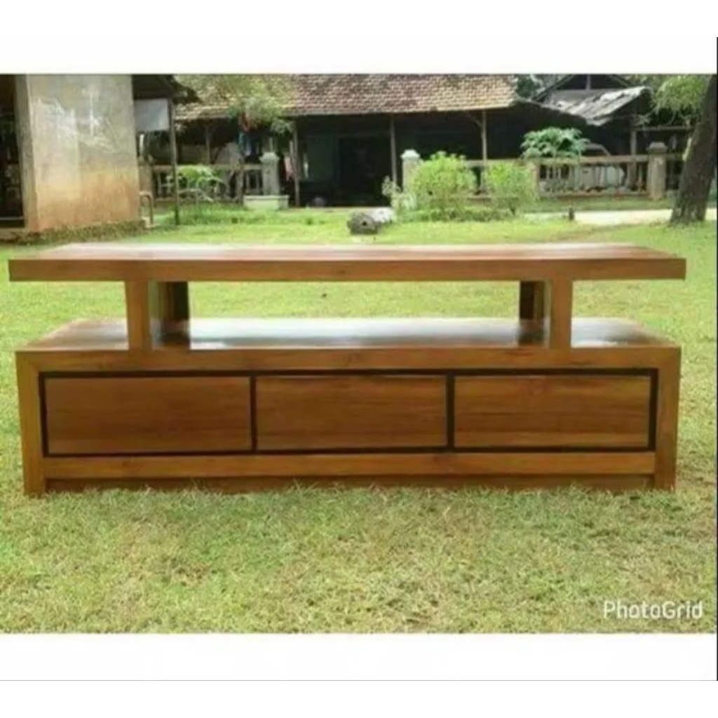 bufet tv jati minimalis/bufet pendek jati/bufet minimalis jati