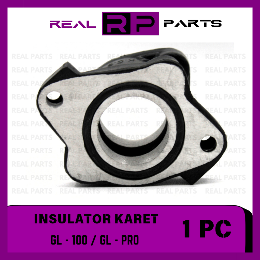 REAL-PARTS/INSULATOR-KARET/MANIPUL/INTAKE/MANIFOLD/MANIPOL/KARBURATOR/KARBU/RUBBER/MOTOR/HONDA/MOTOR