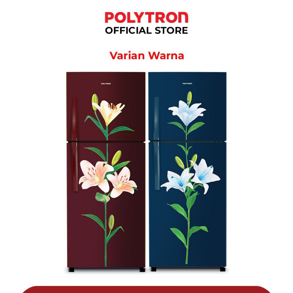 Kulkas polytron prb-217pr kulkas 2 pintu