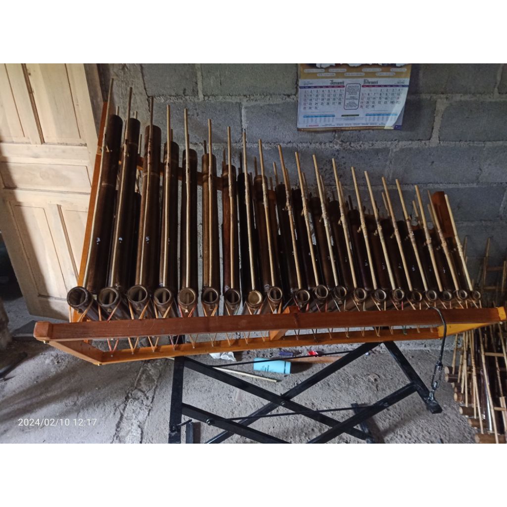 angklung 3 tabung 20 nada