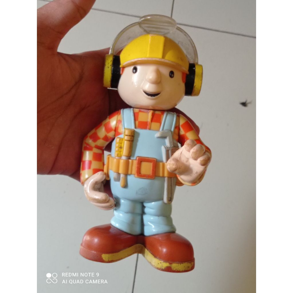 Figure Bob The Builder - Original HASBRO (Preloved)