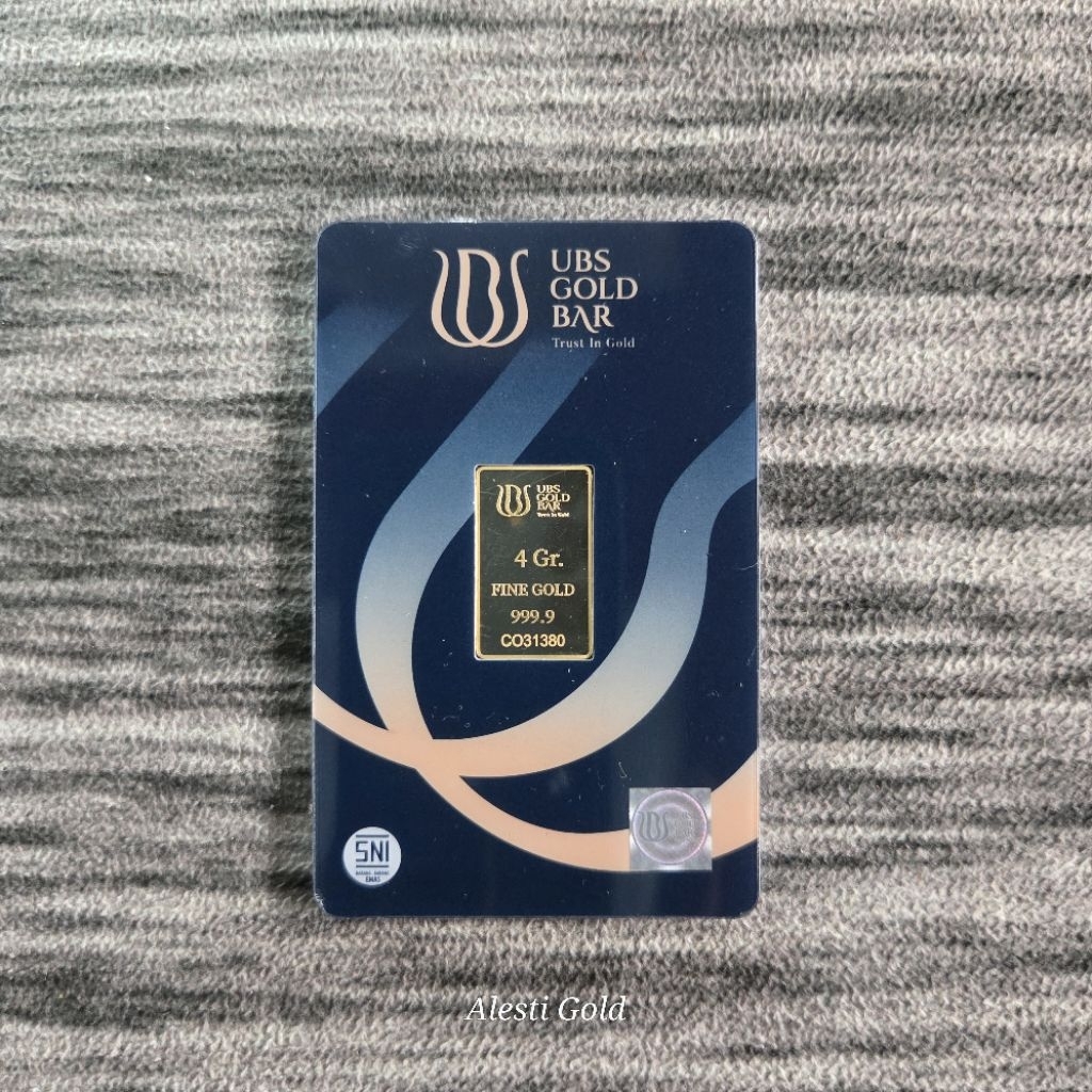 Emas Logam Mulia UBS 4 gram