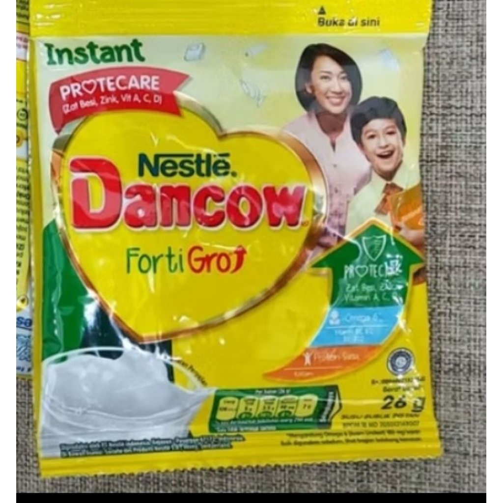 Susu Bubuk DANCOW Putih 1 Sachet 26 Gram