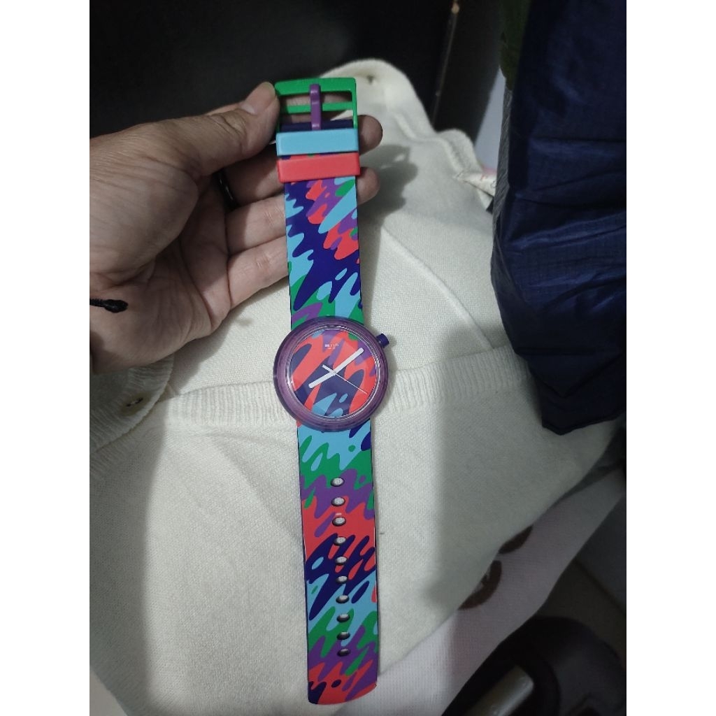 jam wanita swatch original. preloved