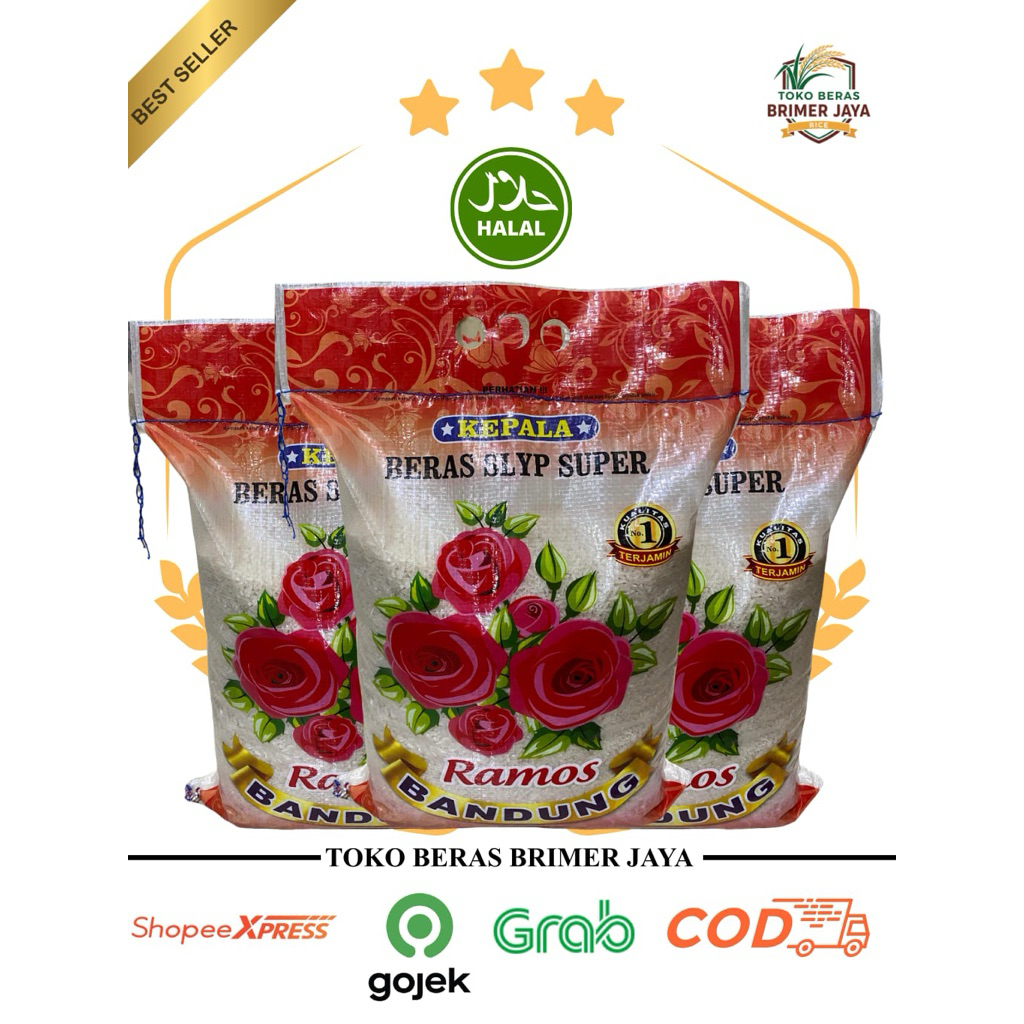 BERAS CAP BUNGA SETRA RAMOS 10KG 20KG