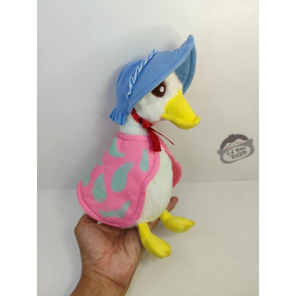 boneka peter Rabbit original jemima puddle duck the world of Beatrix potter