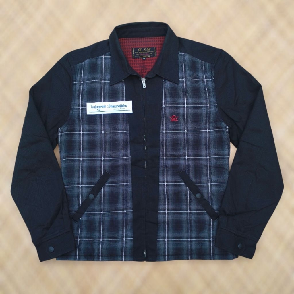 The flat head not Sugar cane trucker type 2 not RRL trucker jacket not RRL trucker denim jacket not 