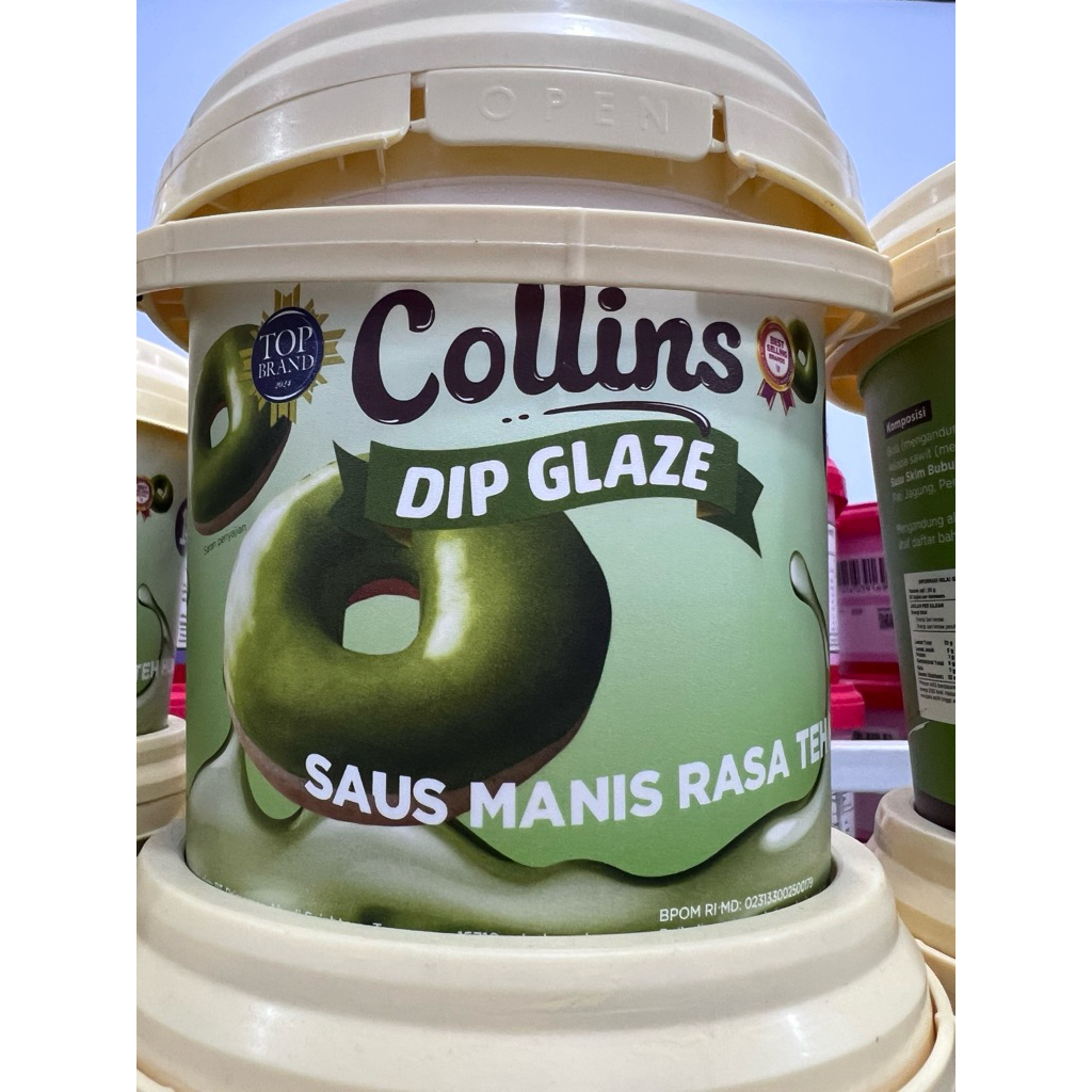 Colins glaze teh hijau 1 kg