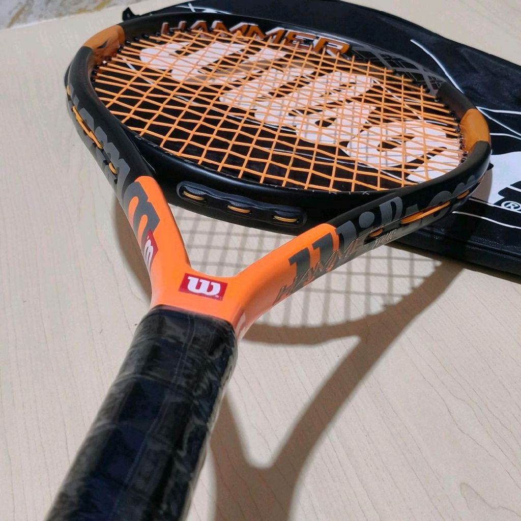 Raket Tenis Wilson Hammer Carbon Matrix free Gripe