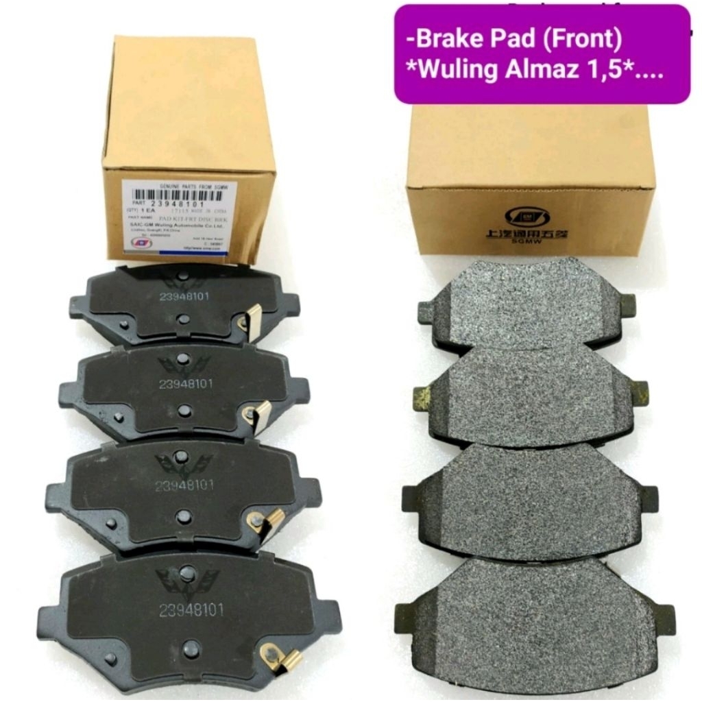 Kampas Rem Depan Wuling Almaz