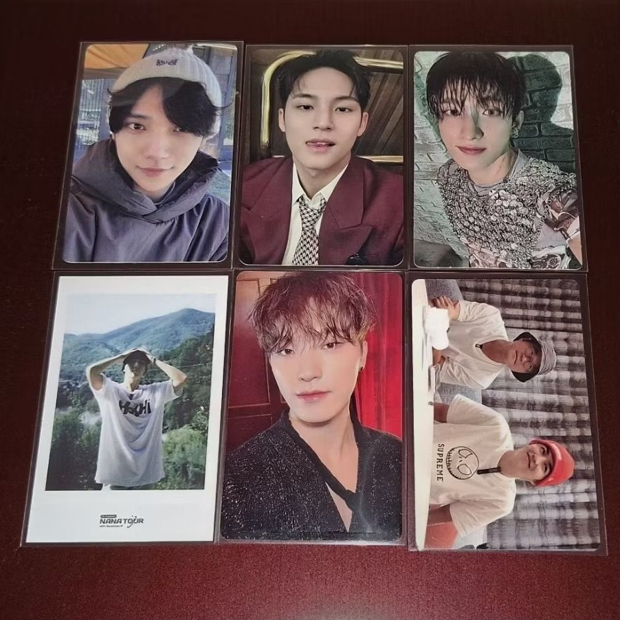 photocard mingyu melet mingmel jas merah rpc stf seventeen joshua its dk hbd hoshi dino scoups