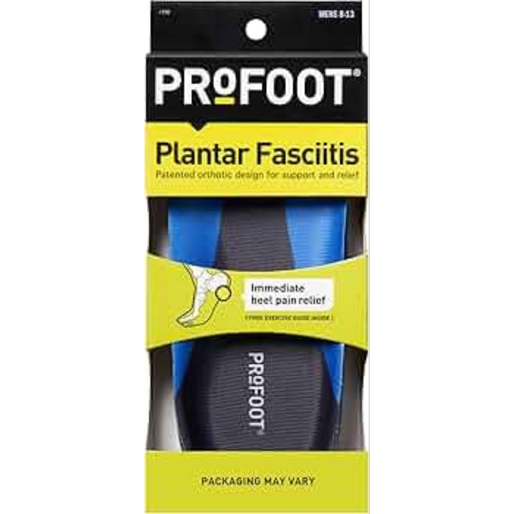 PROFOOT PLANTAR FASCIITIS ONE PAIR MEN INSOLE