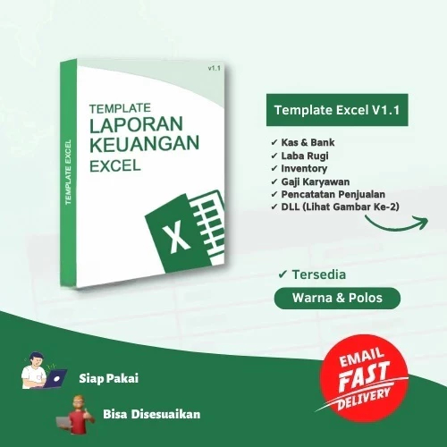 Template Excel Laporan Keuangan Akuntansi