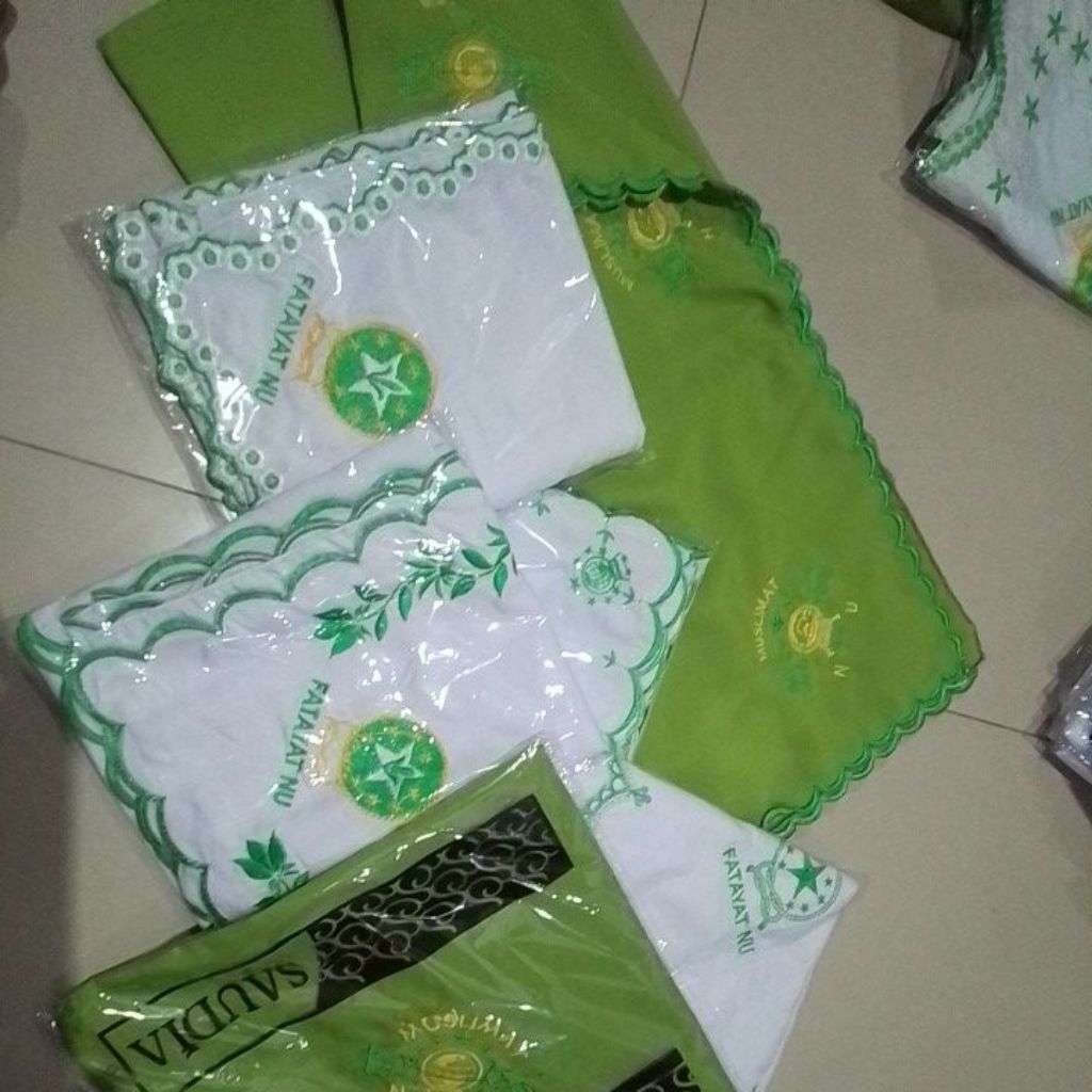 Kerudung Fatayat, Jilbab Fatayat, Muslimat, atribut NU, Kerudung Segiempat