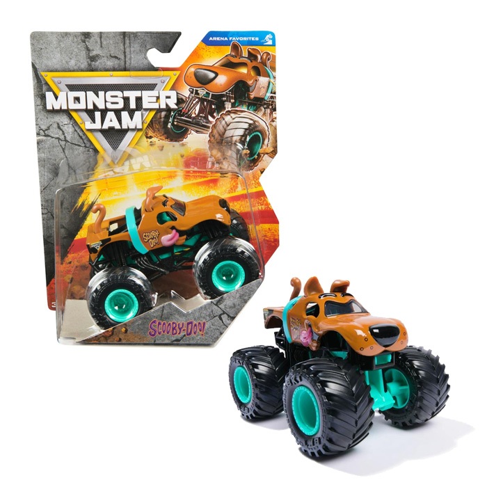 Monster Jam Official Scooby-Doo Monster Truck Diecast Vehicle 1:64