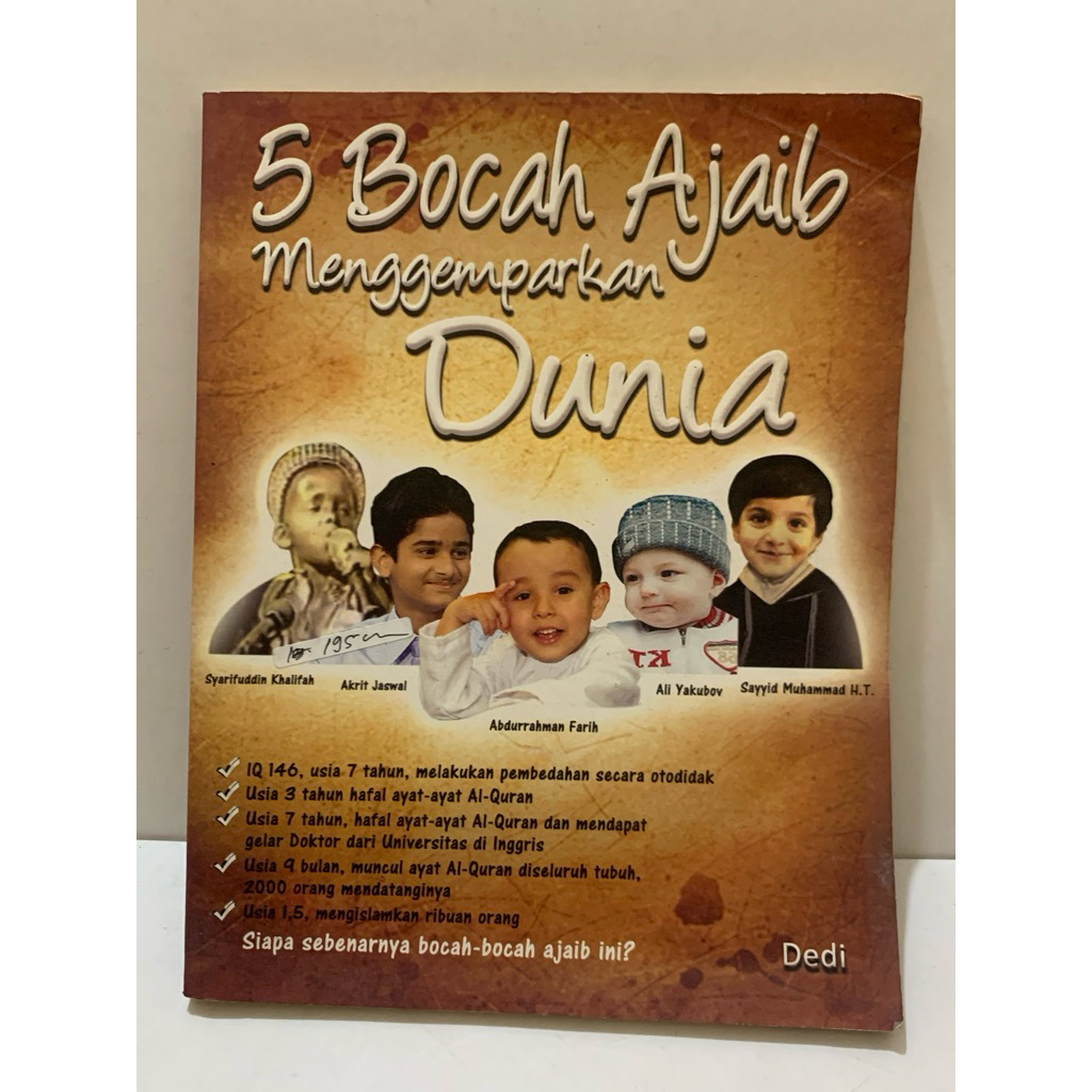 5 BOCAH AJAIB MENGGEMPARKAN DUNIA