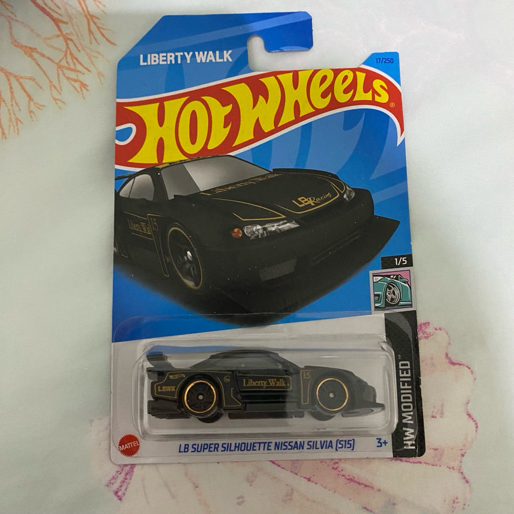 Hot Wheels LB Super Silhouette Nissan Silvia S15 LBWK BLACK
