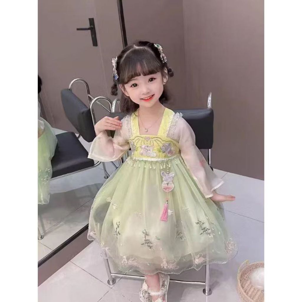 dress hanbok anak hanbuk Korea cantik