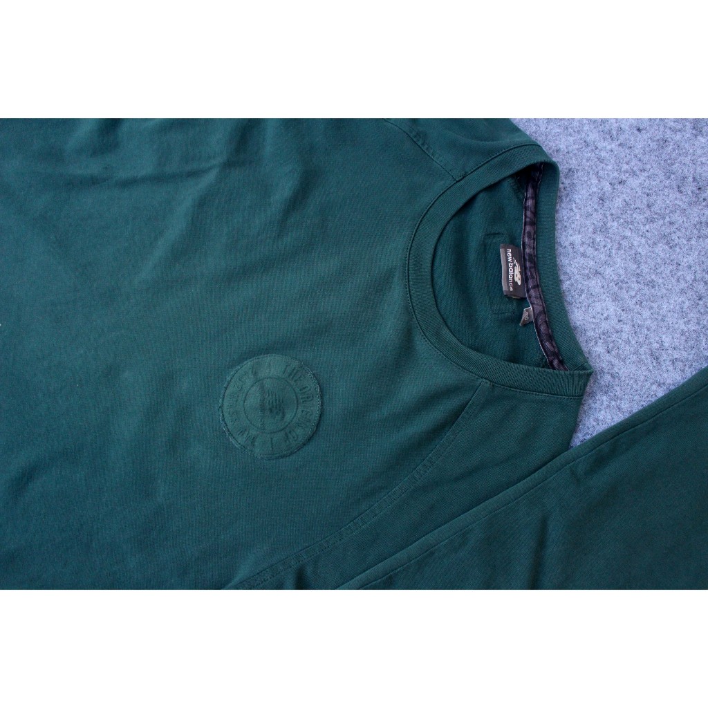 Kaos New Balance Lengan Panjang Pria | Crewneck NB Original Soft Cotton Premium