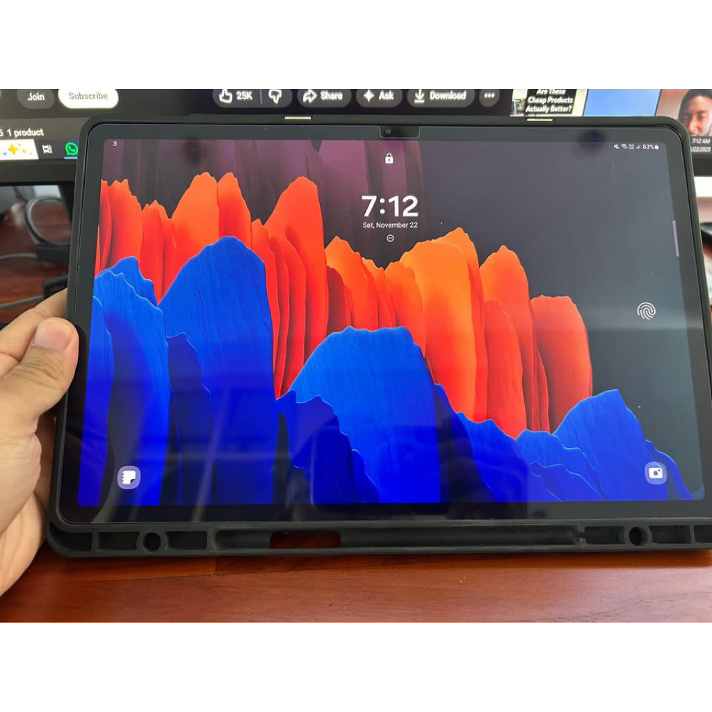 Samsung Tab S7 Plus Super Murah (MINUS GABISA SPEN)