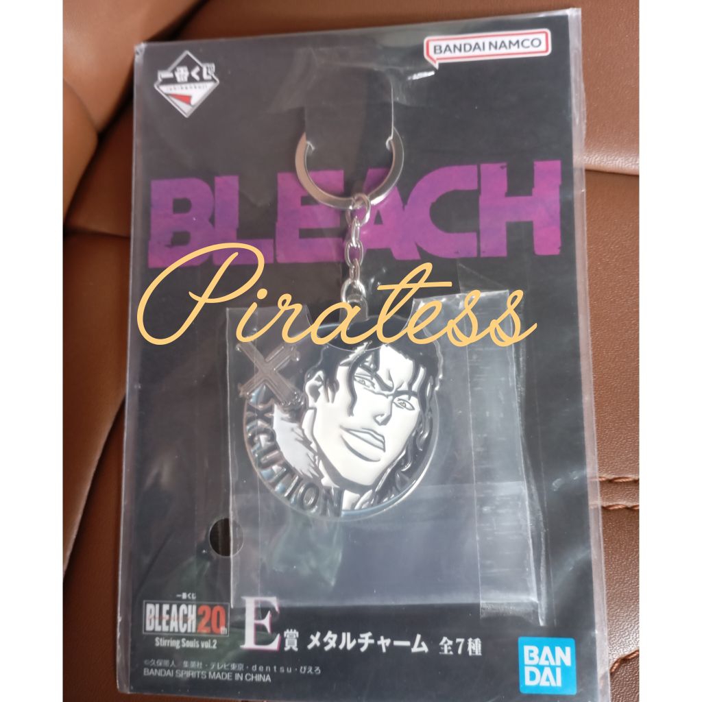 merchandise ichiban kuji gantungan kunci metal bleach misb
