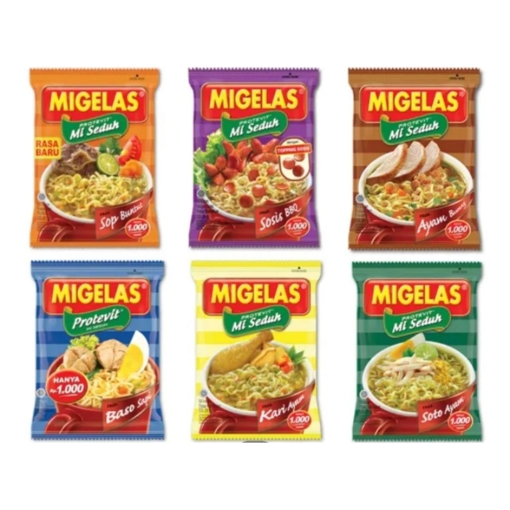 MIE GELAS 1 RENCENG 15 SACHET