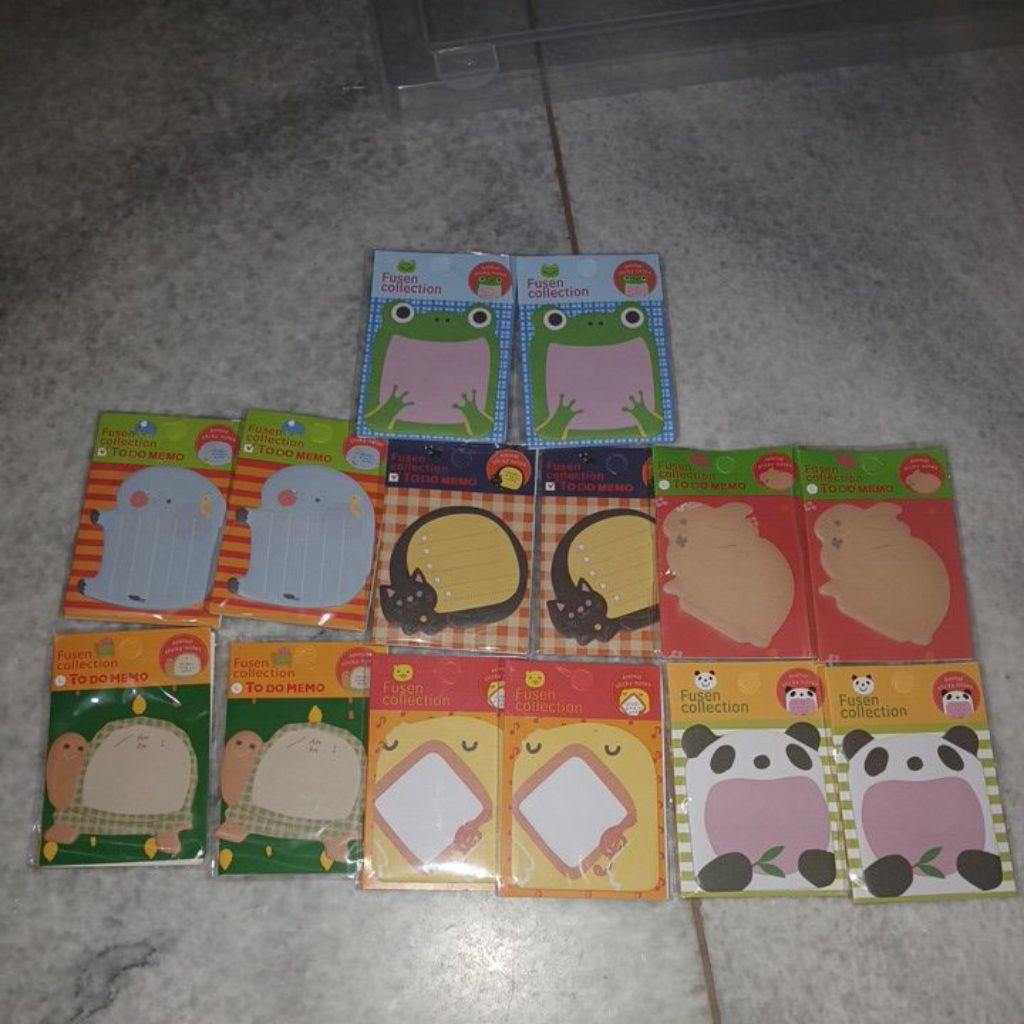 mini memo sticky note