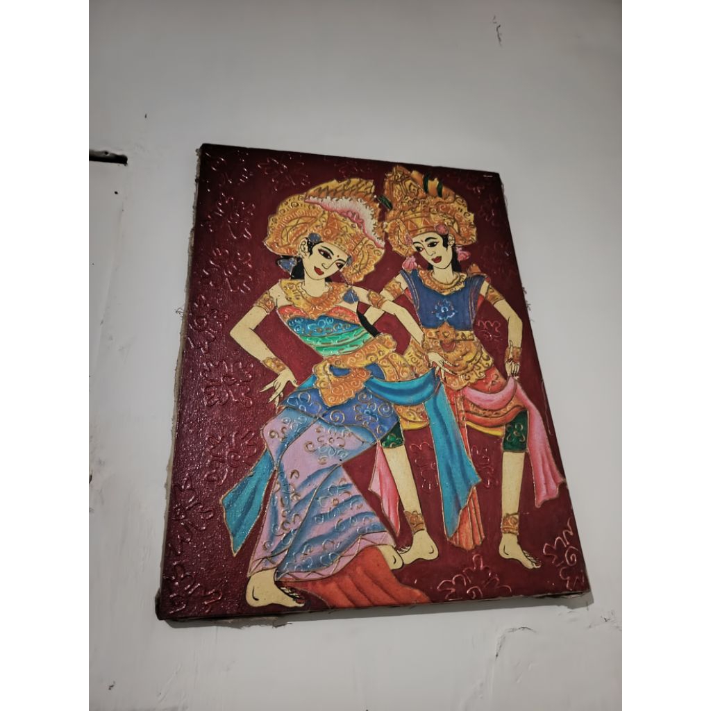 lukisan penari bali