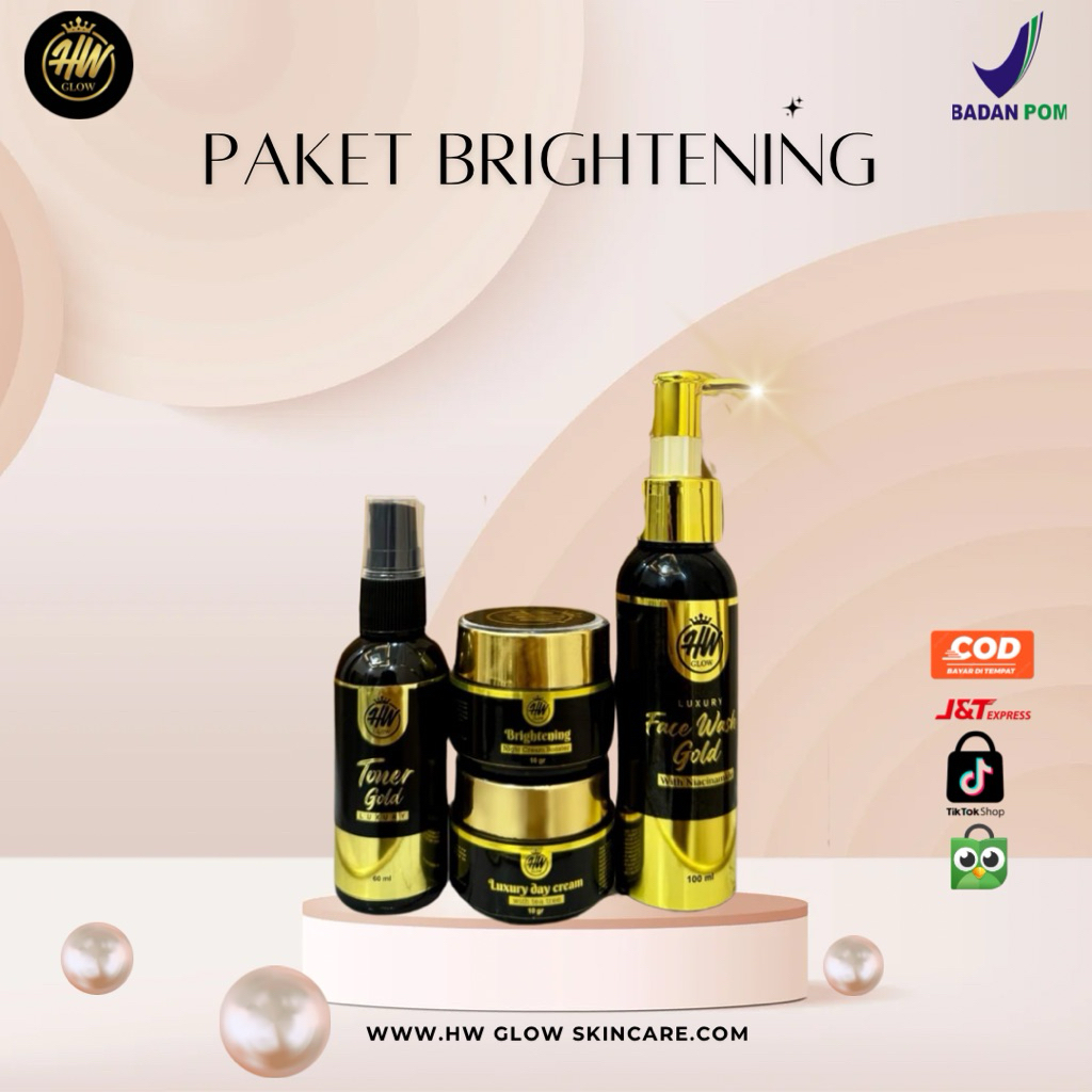 paket Glow (HW glow scincare)bpom