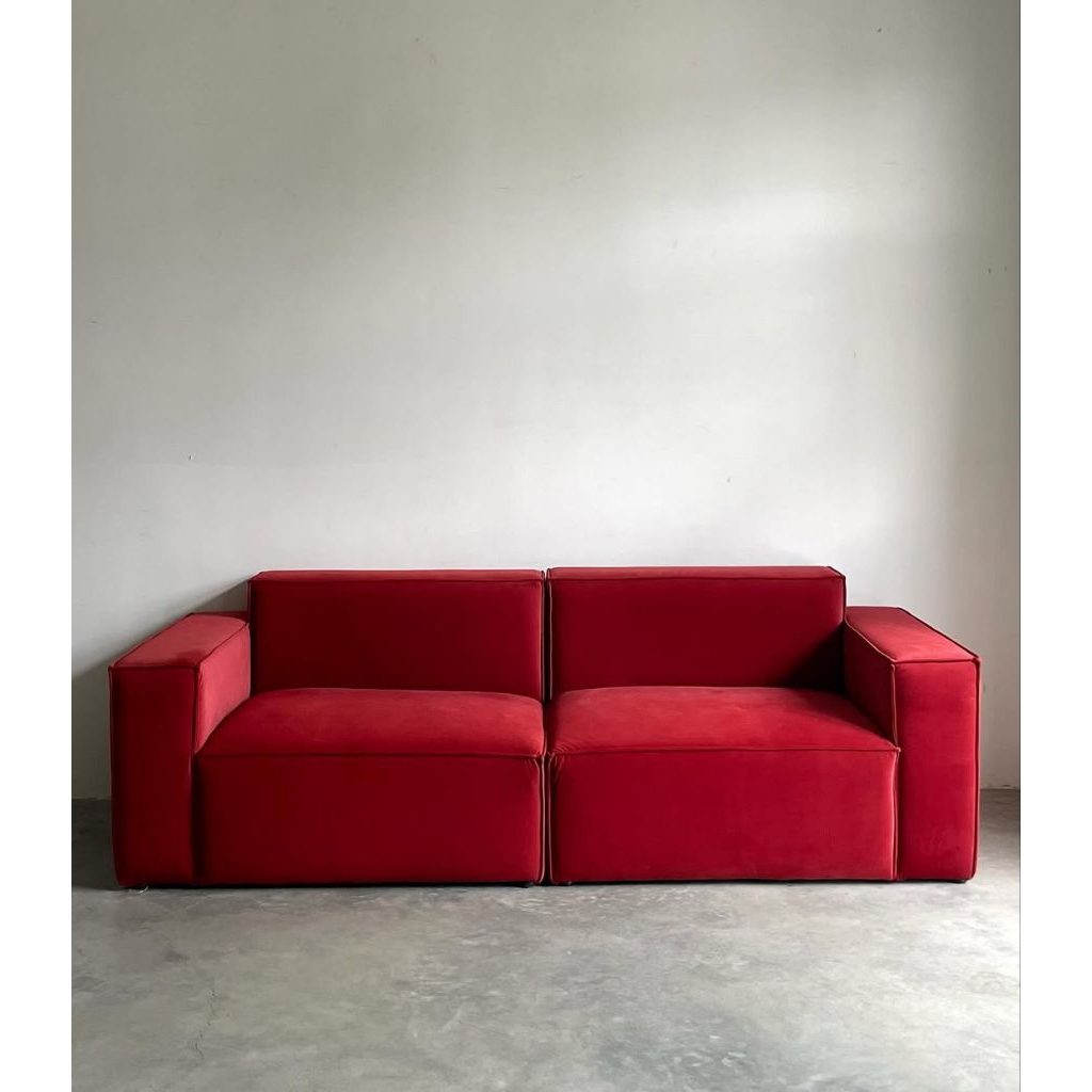Sofa 2 Seat Minimalis / Sofa Ruang Tamu / Sofa Ruang Tv